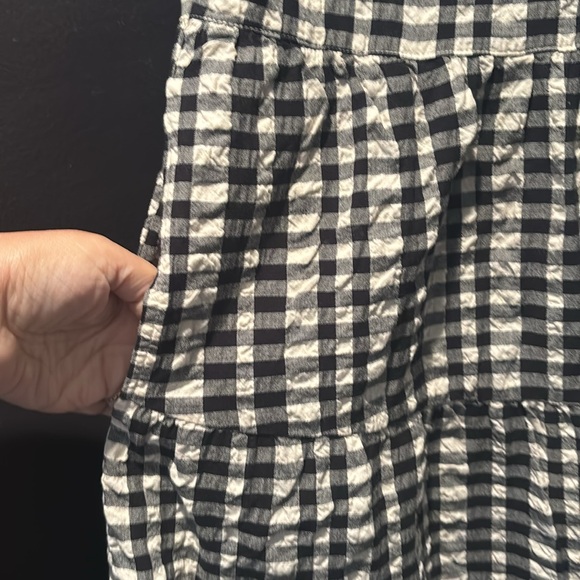 Toad & Co black and cream gingham dress - Picture 4 of 4